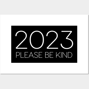 2023 Please Be Kind Posters and Art